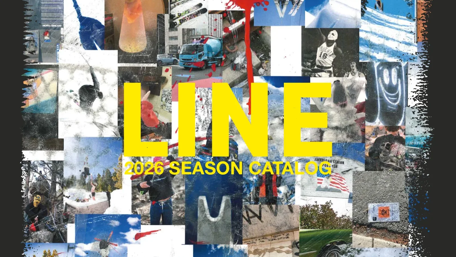 LINE official season catalog brand visual